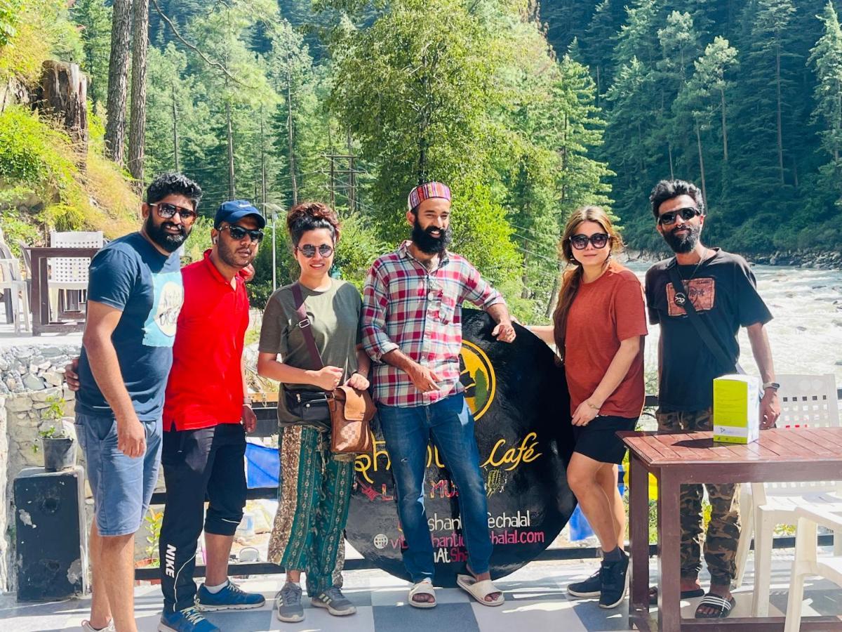 Shanti Cafe & Hostels Kasol Kültér fotó