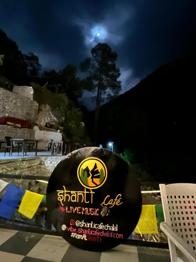 Shanti Cafe & Hostels Kasol Kültér fotó